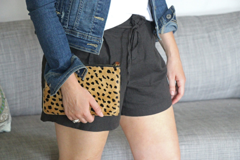 Leopard Clutch
