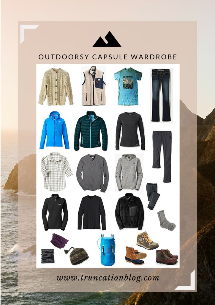 Outdoorsy Capsule Wardrobe