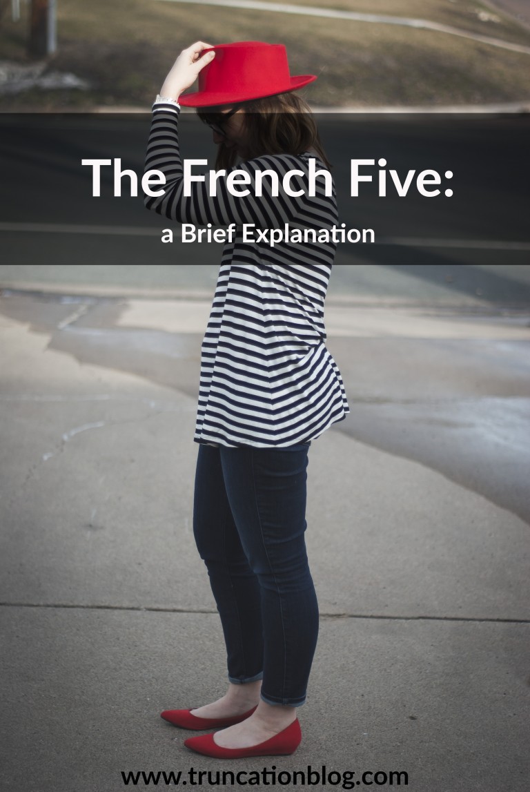 Karin Rambo of truncationblog.com gives a brief explanation of the French Five