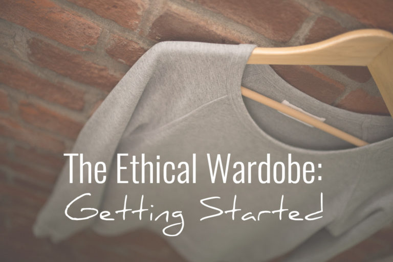 Seasons and Salt guest posts on truncationblog.com sharing about getting started with an ethical wardrobe
