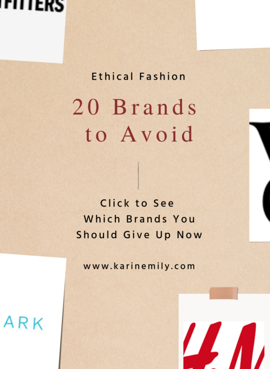 Ethical Fashion: 20 Brands to Avoid