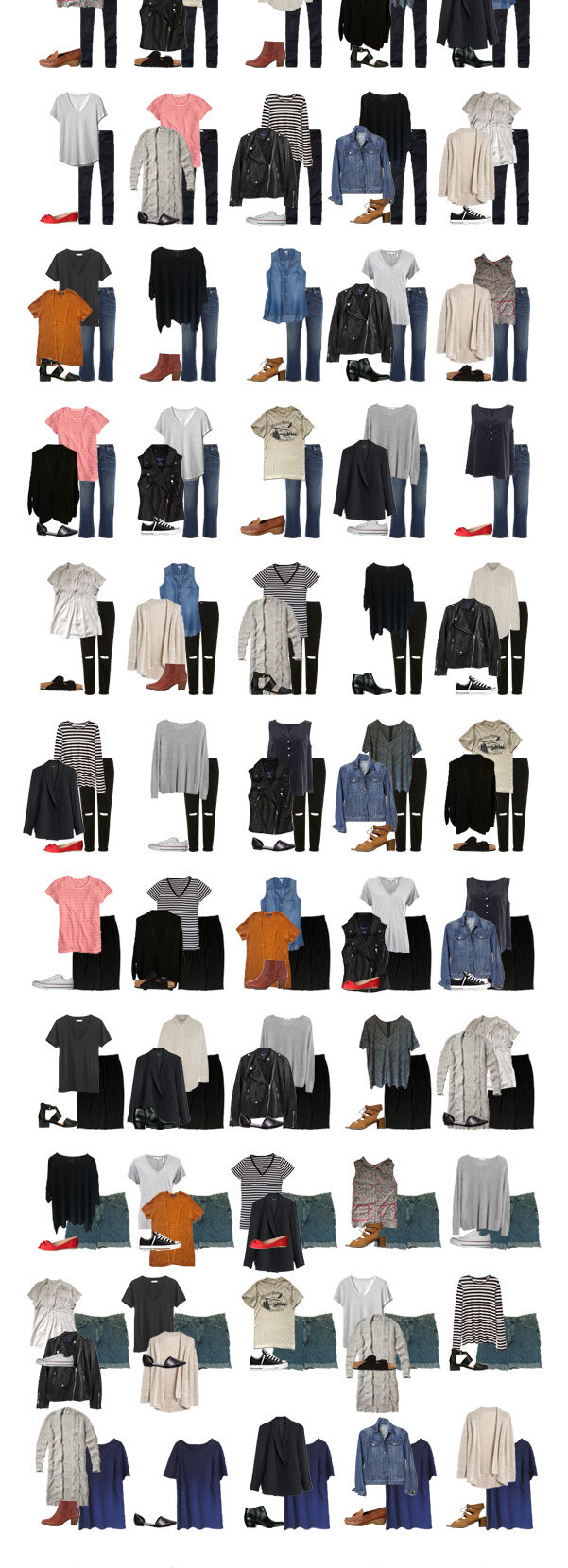 Spring 2016 Capsule Wardrobe Recap