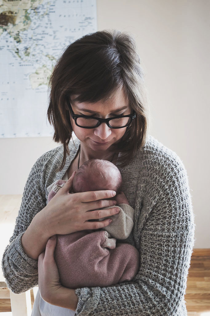 Karin Rambo of truncationblog.com shares her postpartum fashion and where to find ethically made leggings