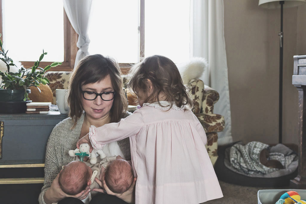 Karin Rambo of truncationblog.com shares her postpartum fashion and where to find ethically made leggings