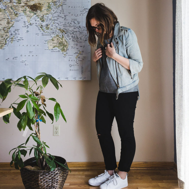 Karin Rambo of truncationblog.com shares her tips for postpartum fashion