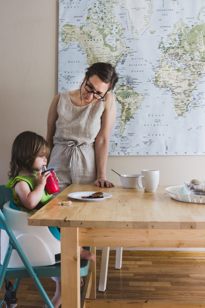 Karin Rambo of truncationblog.com shares her tips on styling a jumpsuit postpartum