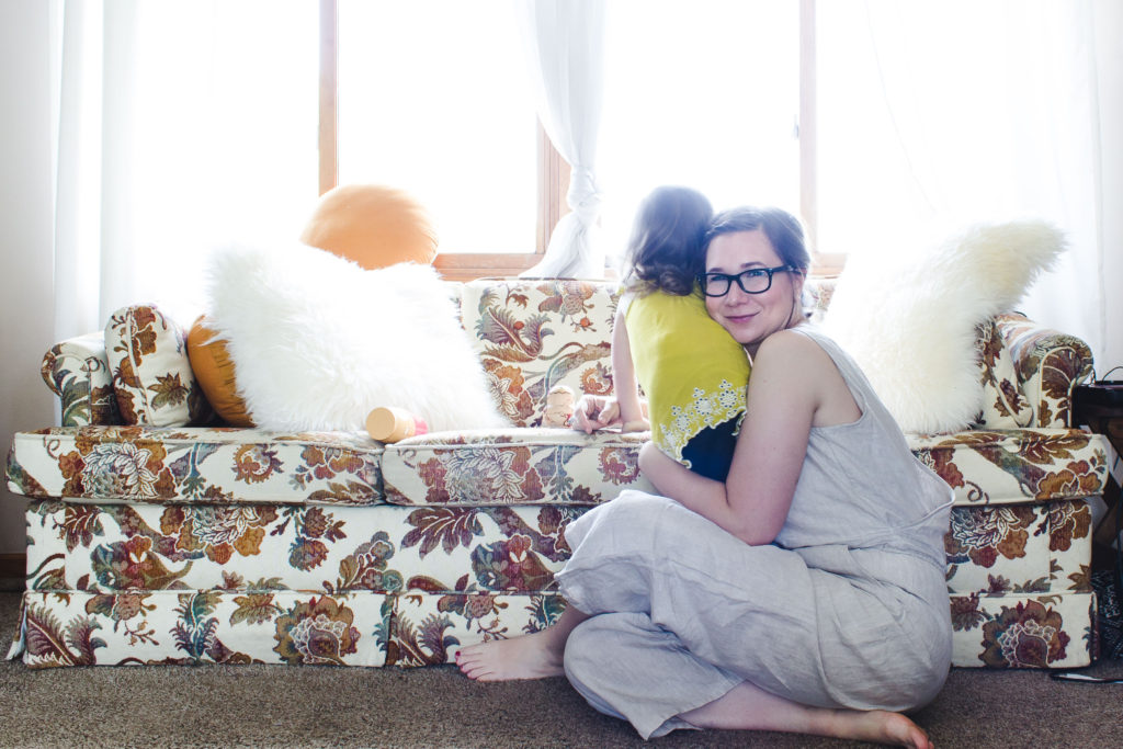 Karin Rambo of truncationblog.com shares her tips on styling a jumpsuit postpartum