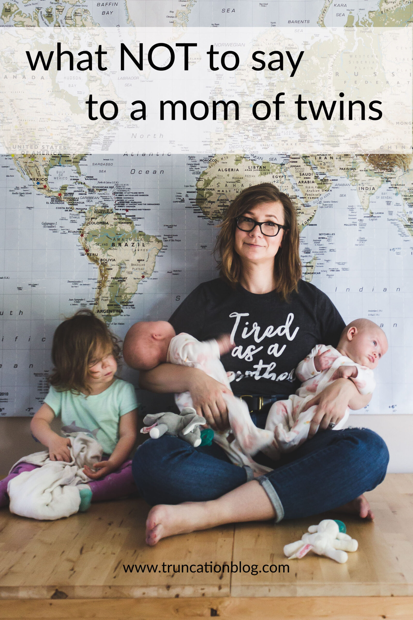 what not to say to a twin mom