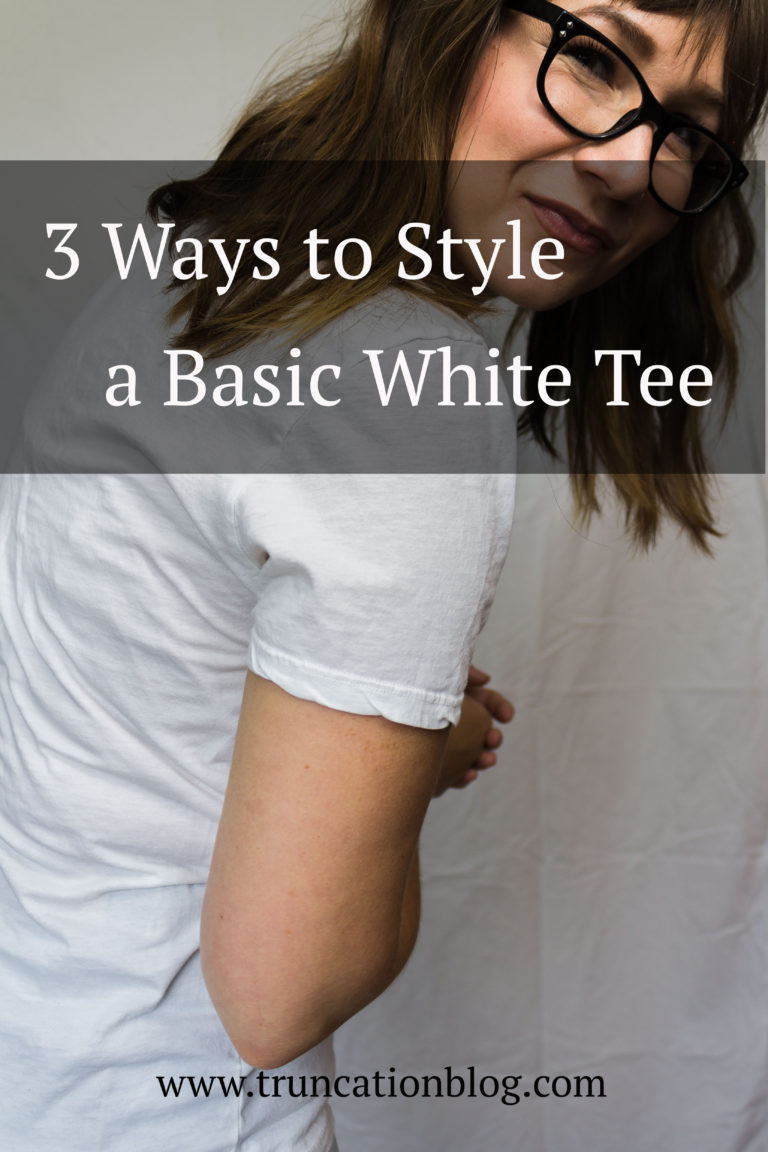 3 Ways to Style a Basic White Tee: featuring Everlane