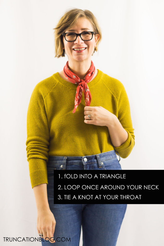 Four Ways to Style a Bandana Four Ways to Style a Bandana