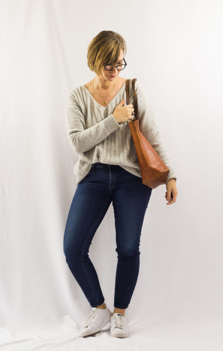 Winter '18 Capsule Outfit No: 15 Denim and Sneakers