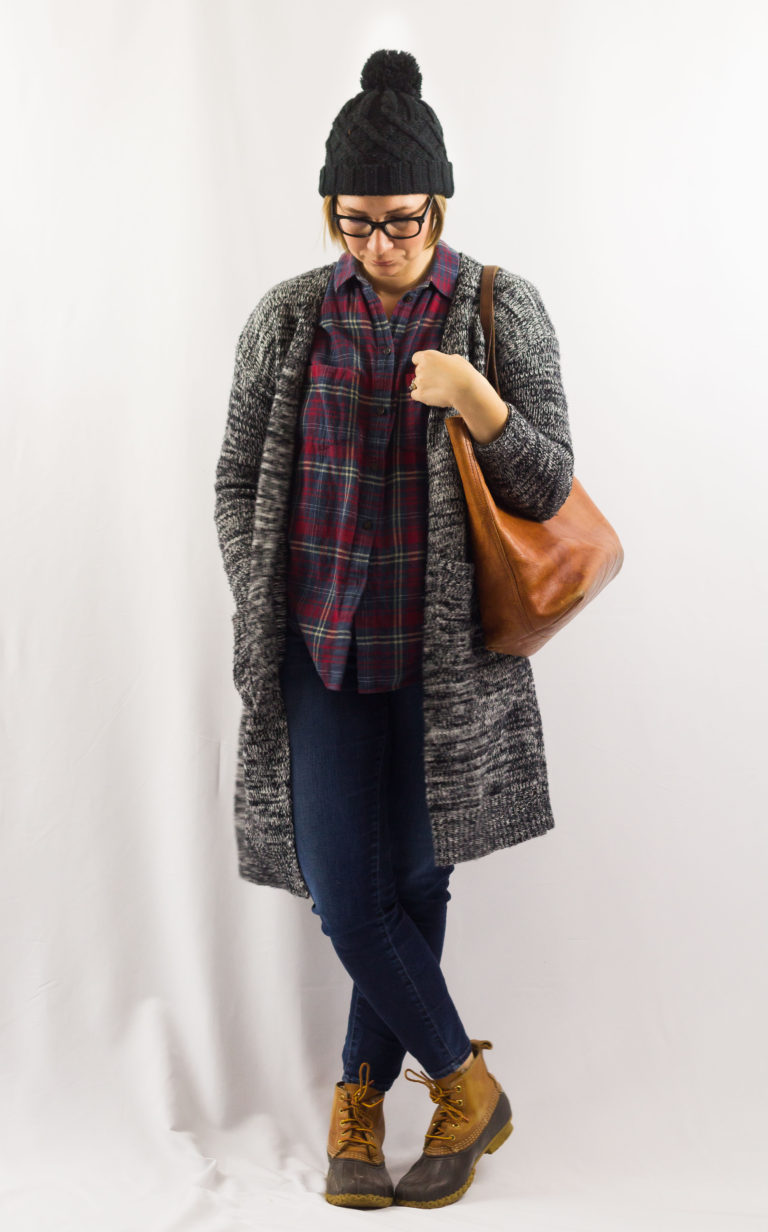 Duck Boots and a Pom Pom Hat-1