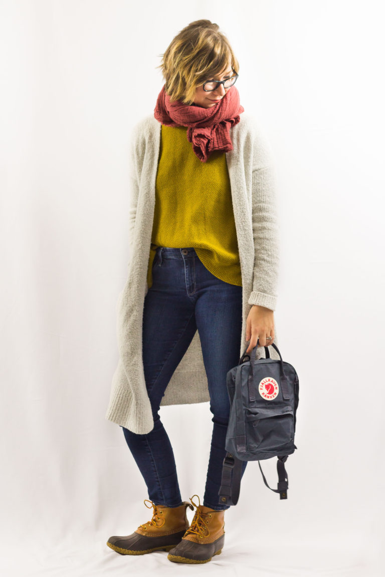 Layering a Sweater under a Cardigan-1