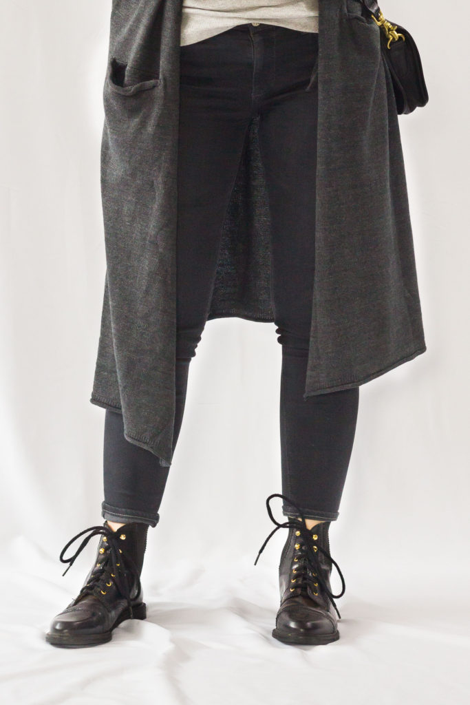 Long Cardigan and Turtleneck-1