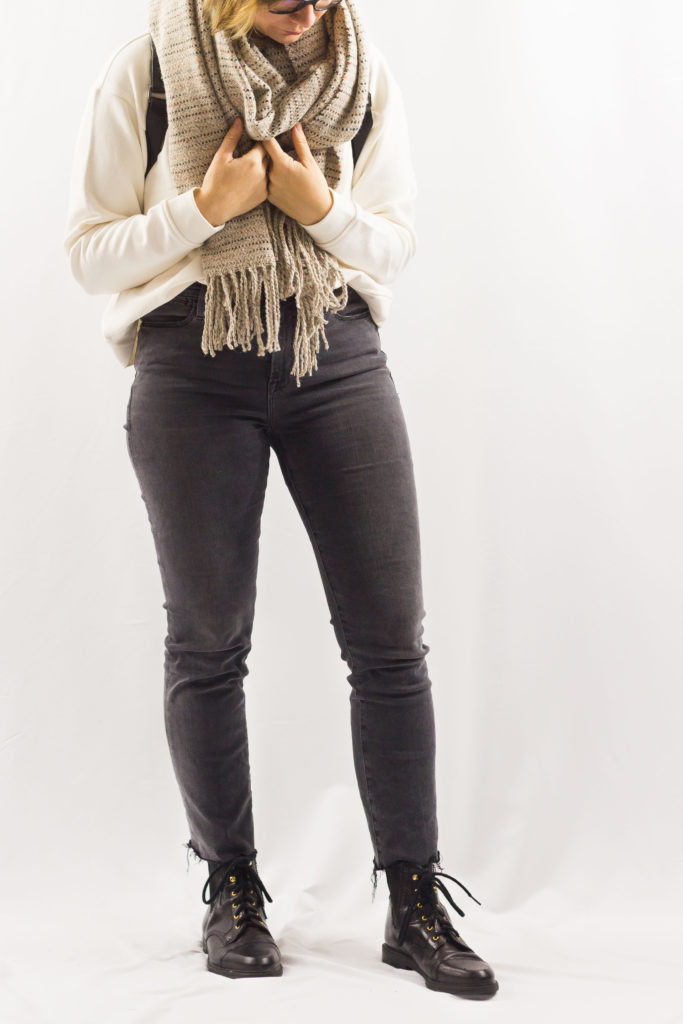 Mom Jeans and Ankle Boots