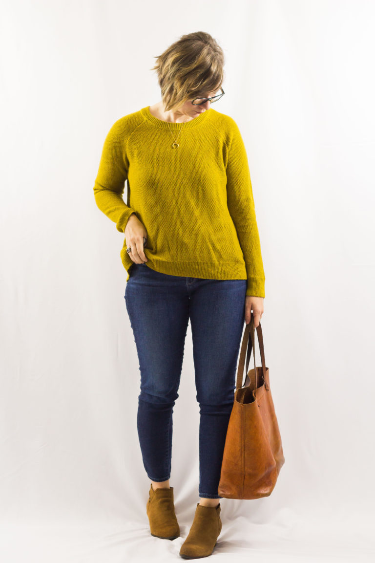 Mustard Yellow and Cognac
