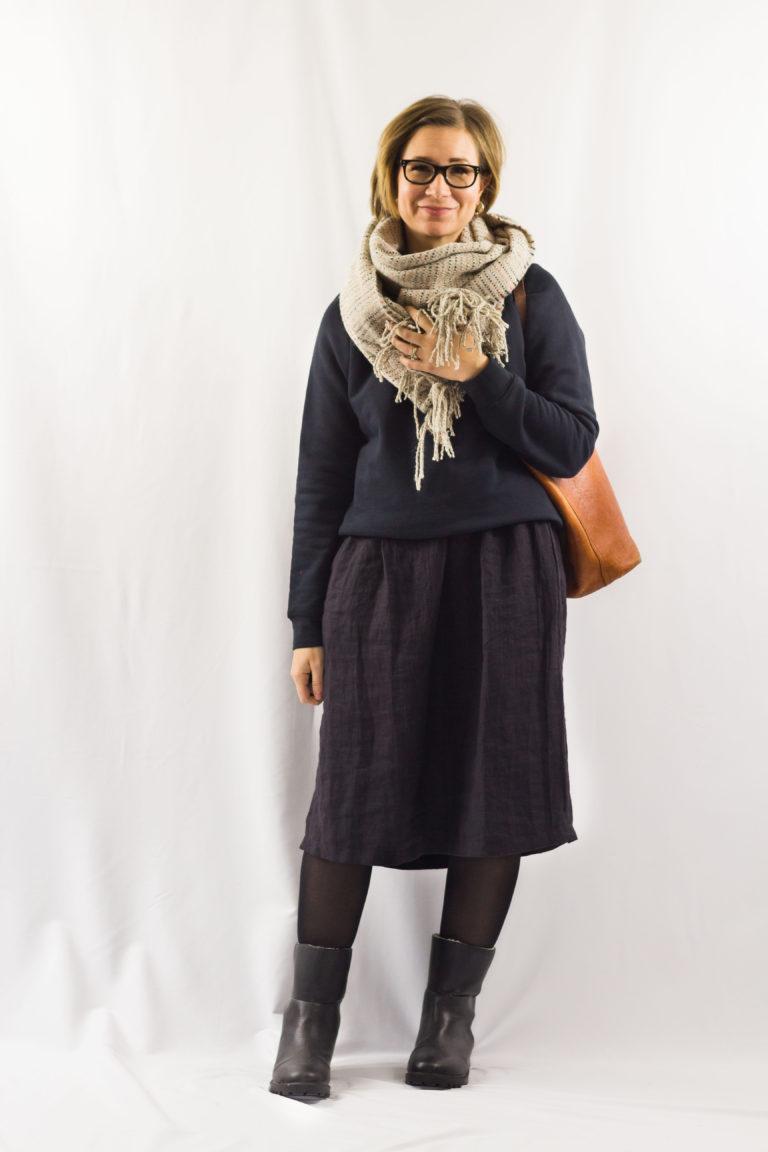Turning a Dress into a Skirt-1