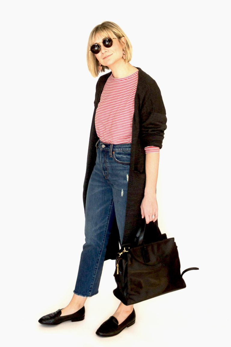 Spring 2018 Outfit 21: Transitioning Fringe Pieces