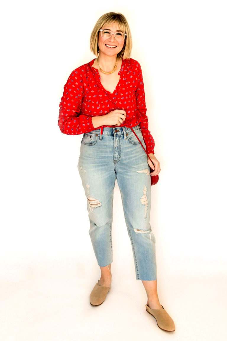 Spring 2018 Outfit 28: Some Mending to Do