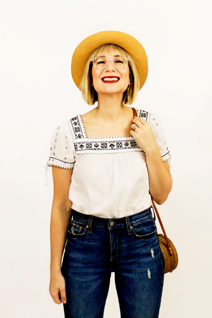 Spring 2018 Outfit 28: Power of a Red Lip