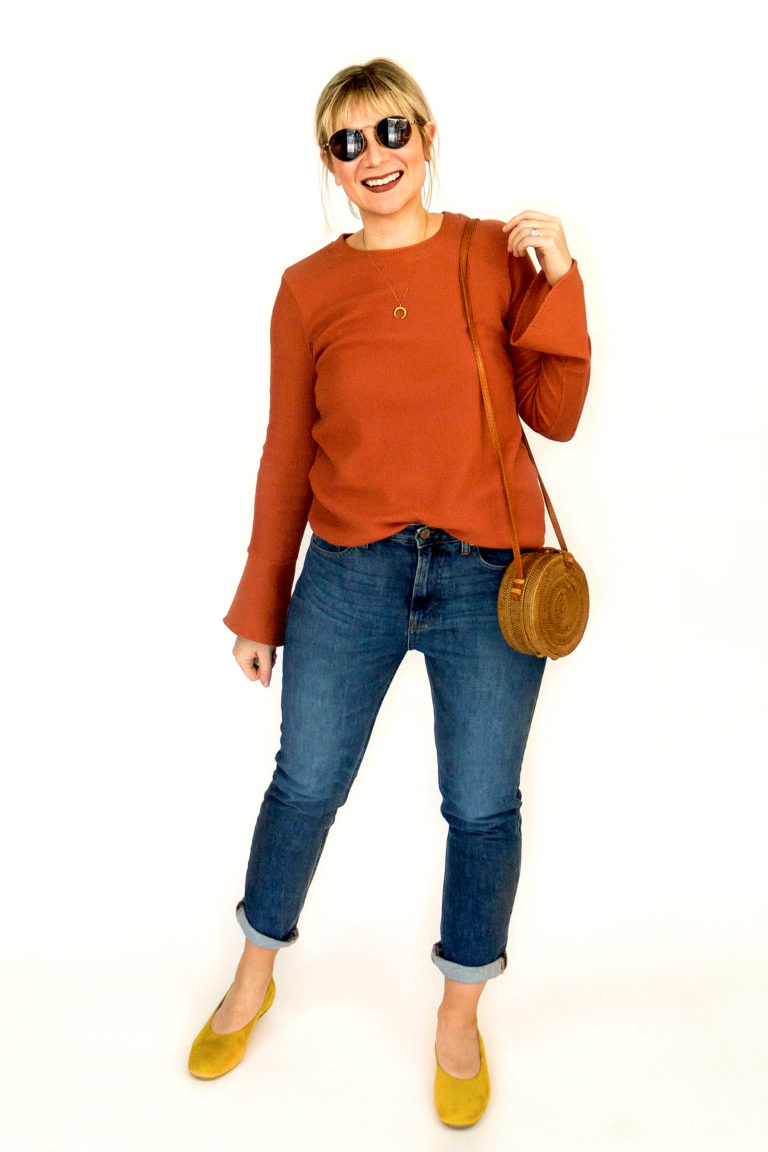 Spring 2018 Outfit 32: Re purposing Clothing