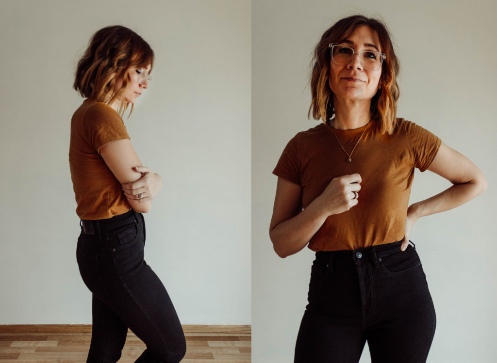 Everlane Denim Guide, Everlane Denim Review, Black Jeans, The Most Comfortable Jeans, Cigarette Jeans, High Waisted Jeans