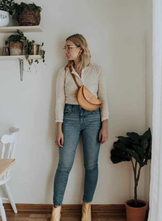 A Week of Outfits + Madewell Eco Denim & Throwback Shoes