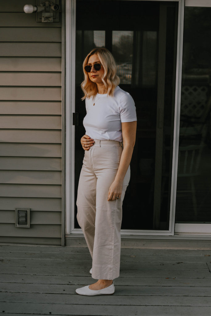 Everlane Review: the Wide Leg Chino