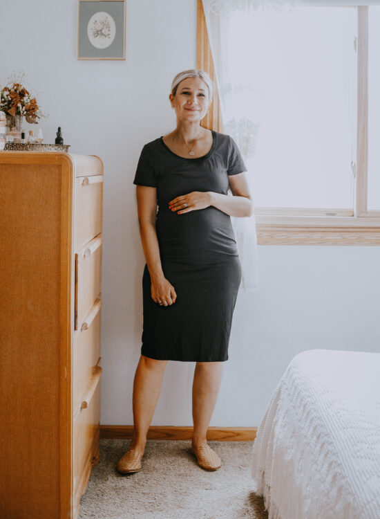 Storq Maternity Haul/Try On: maternity bodycon dress