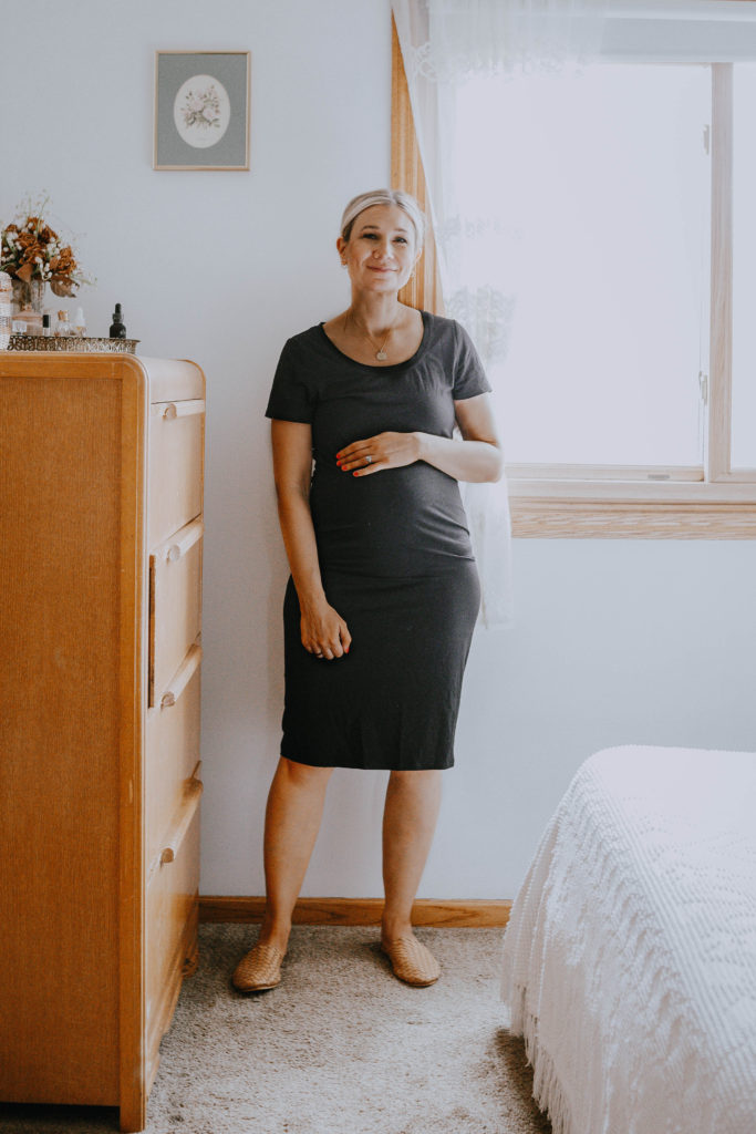 Storq Maternity Haul/Try On: maternity bodycon dress