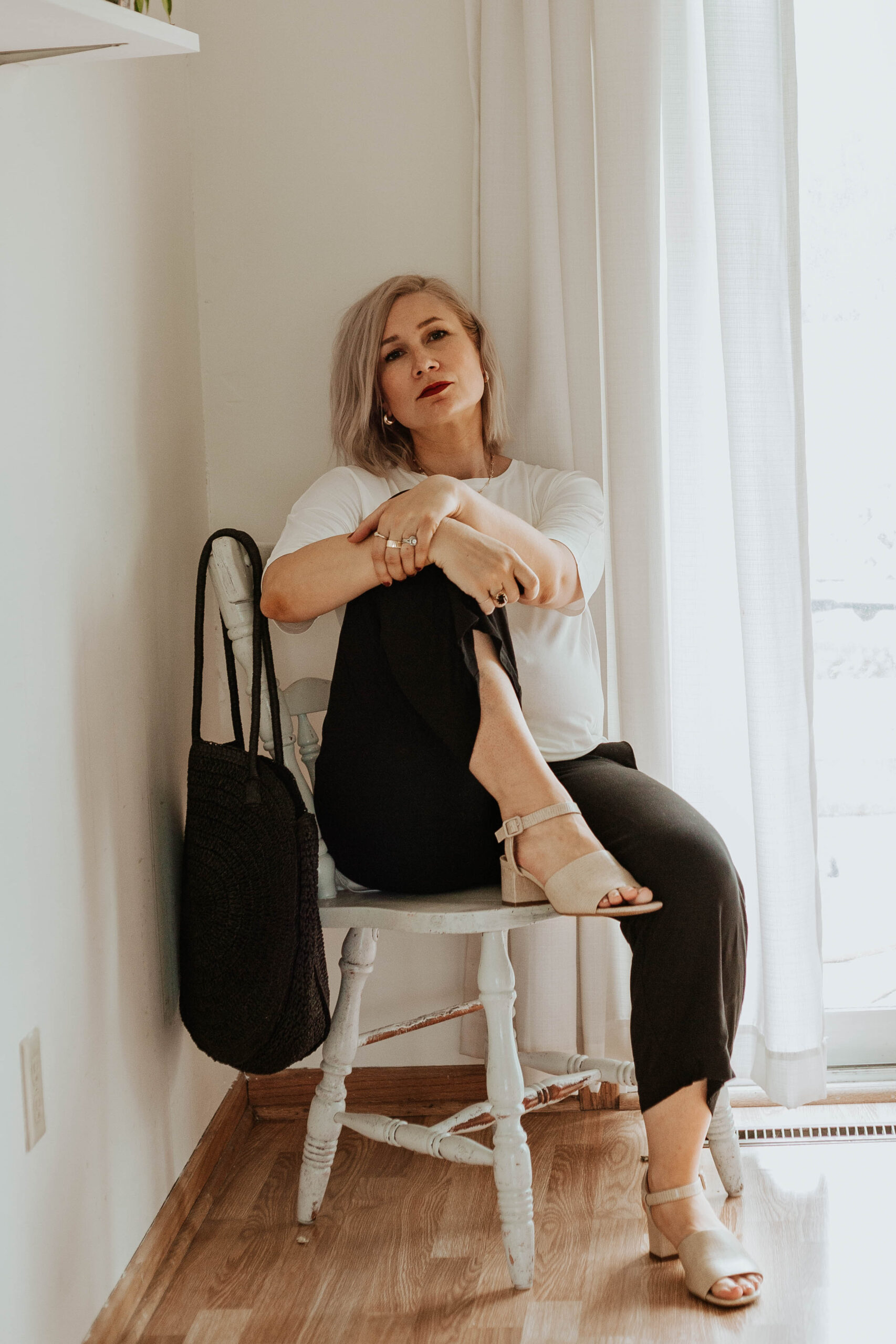 30 Days of Summer Style: Nude Sandal Heels