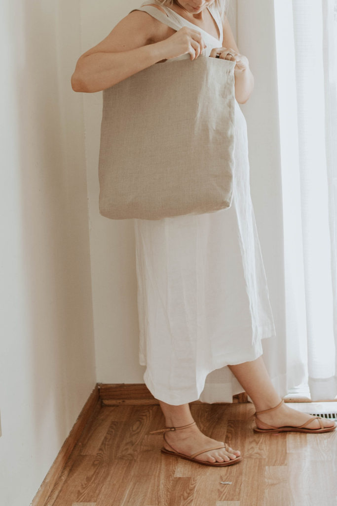 30 Days of Summer Style Day 3: Linen Bags from Shin+Na