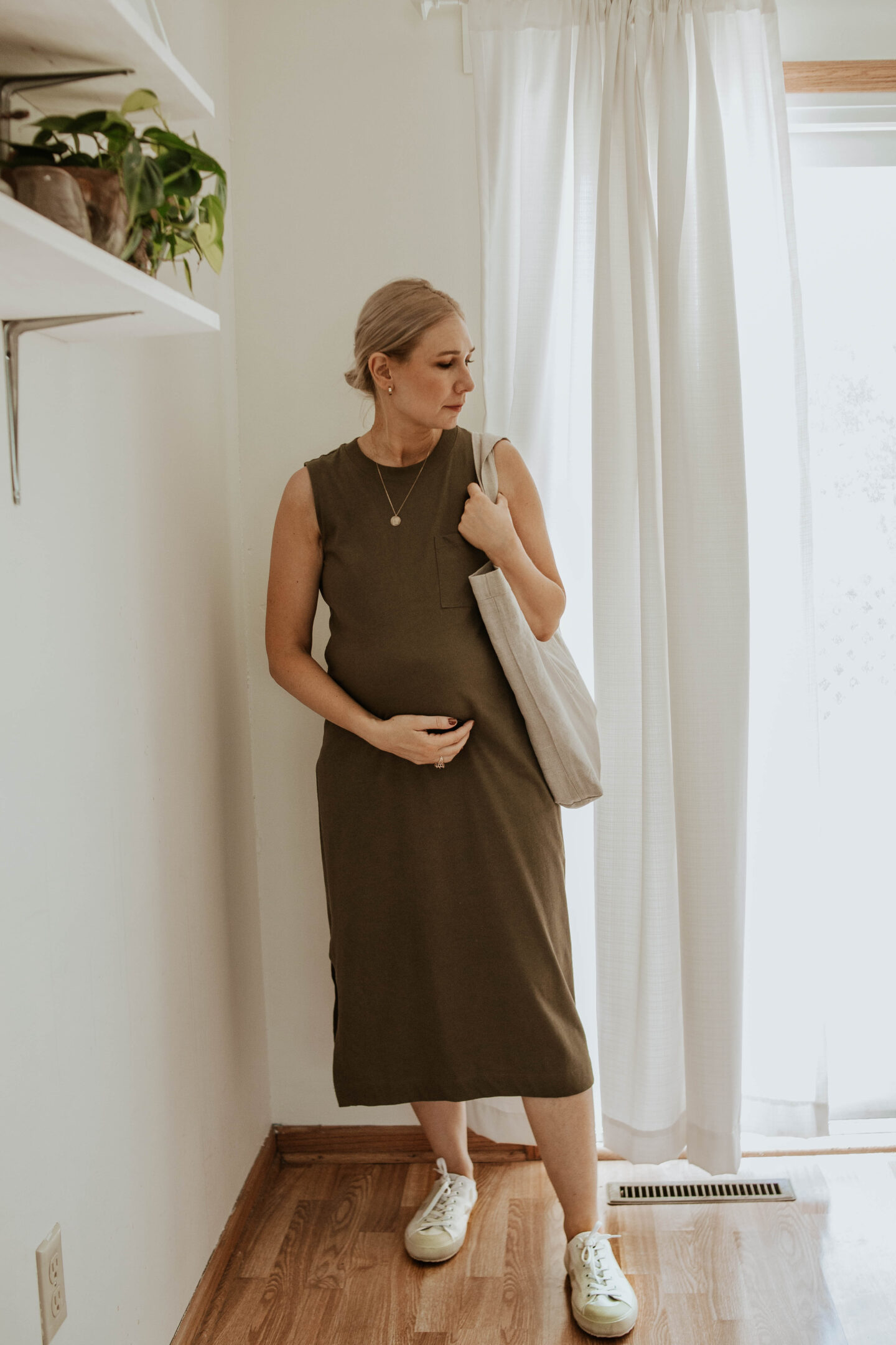 the weekend tee dress everlane