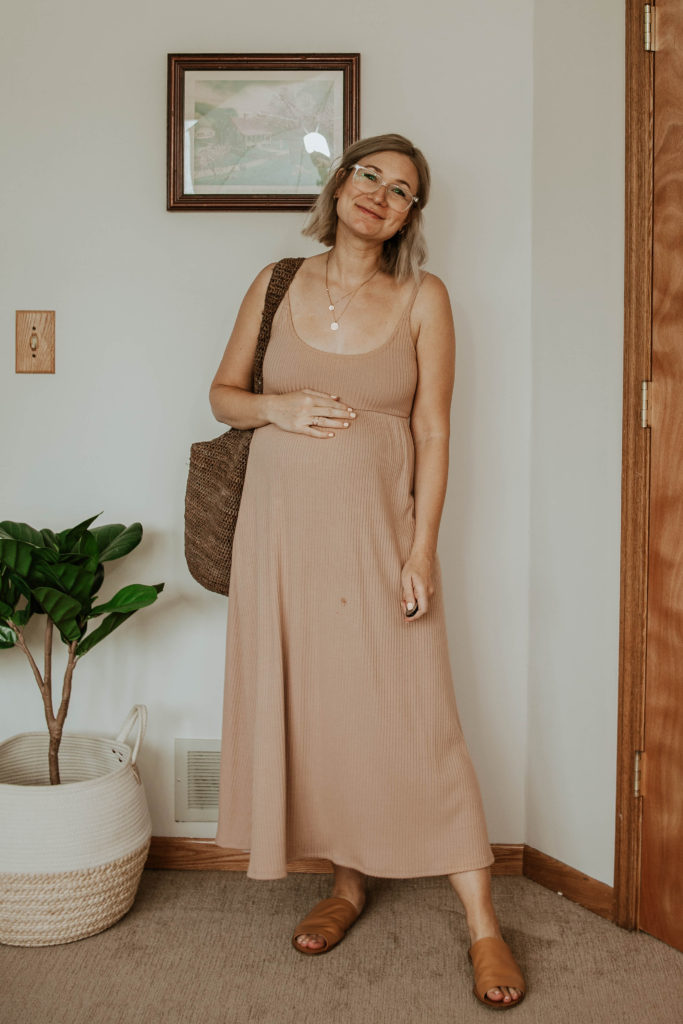 30 Days of Summer Style Day 8: Blush Maxi Dress