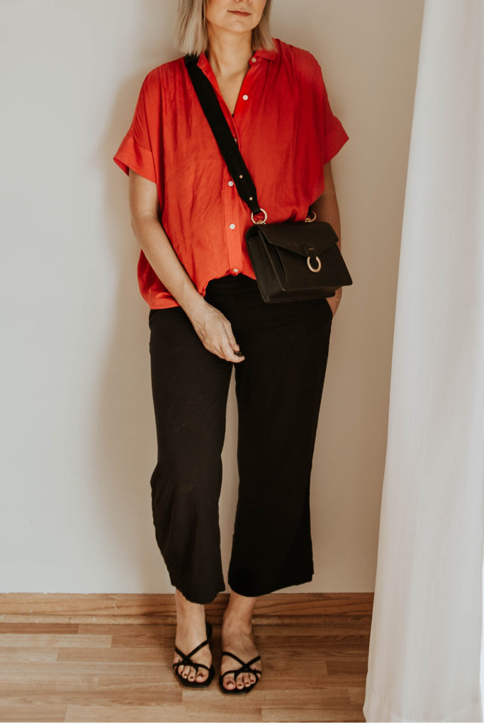 30 Days of Summer Style Day 13: The Red Blouse