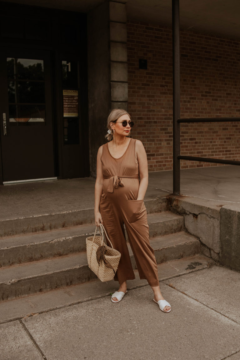 30 Days of Summer Style Day 15: Everlane Luxe Cotton Jumpsuit