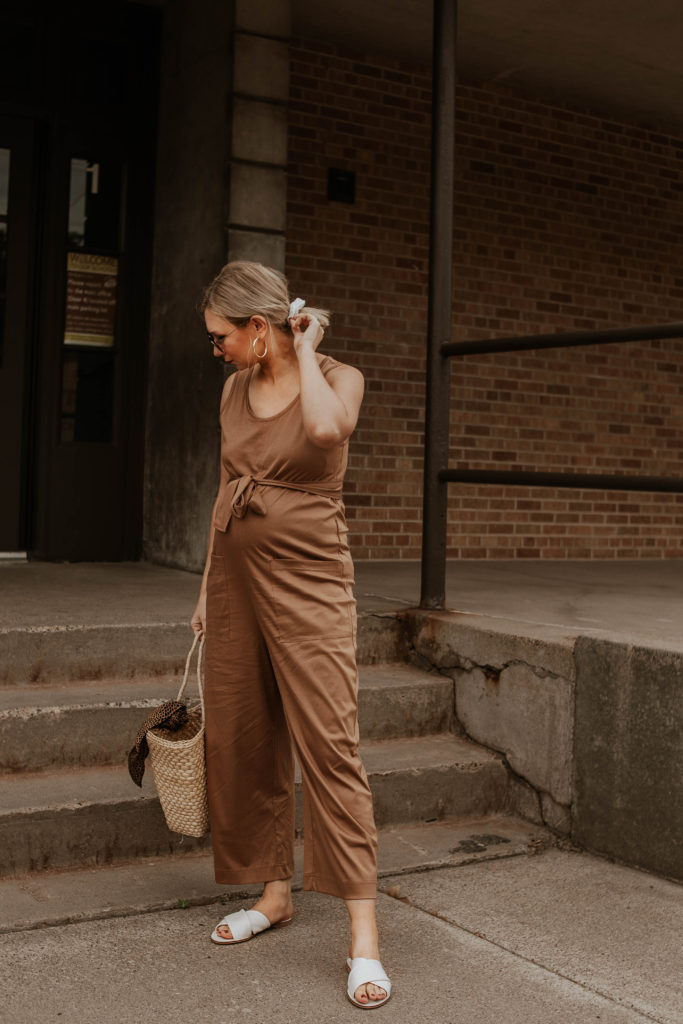 30 Days of Summer Style Day 15: Everlane Luxe Cotton Jumpsuit