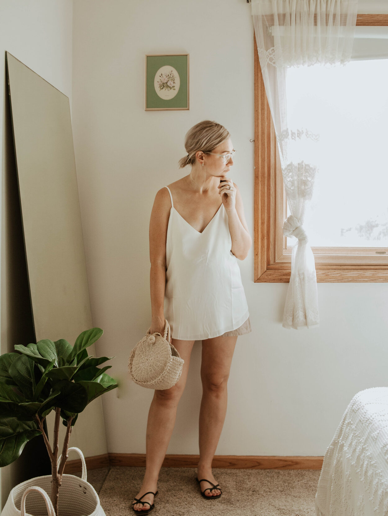 30 Days of Summer Style Day 21: Little White Cami