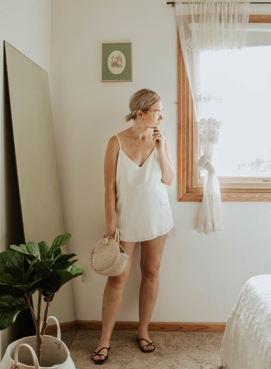 30 Days of Summer Style Day 21: Little White Cami