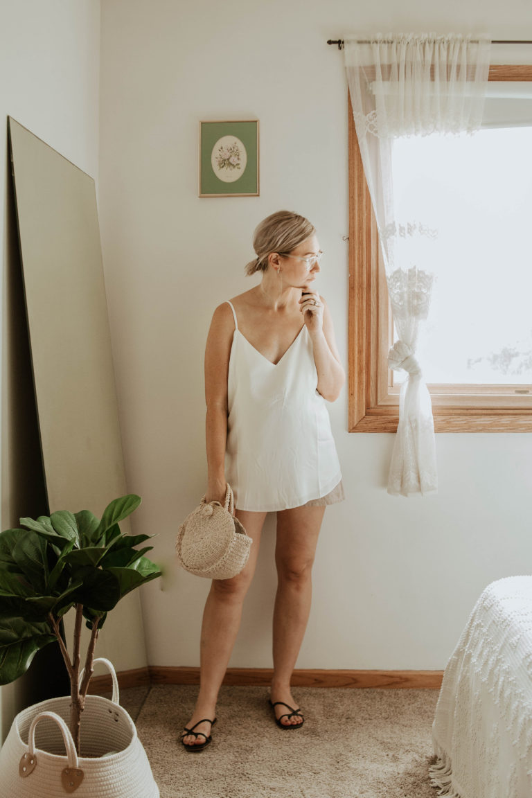 30 Days of Summer Style Day 21: Little White Cami