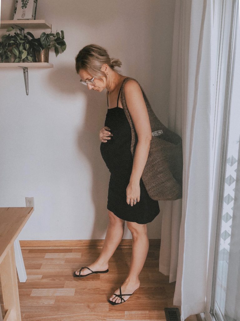 30 Days of Summer Style Day 10: Black Linen Dress