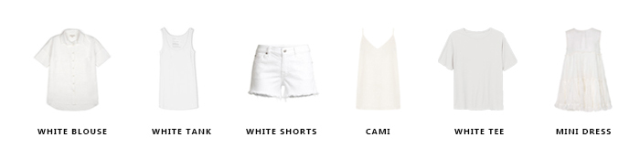 Summer Capsule Wardrobe 1