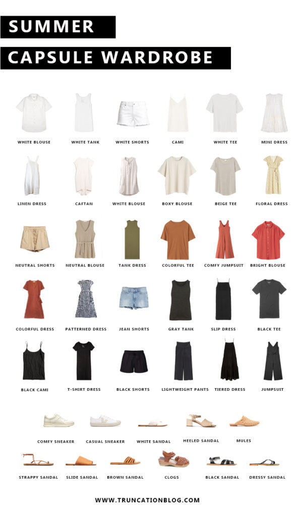 Summer Capsule Wardrobe