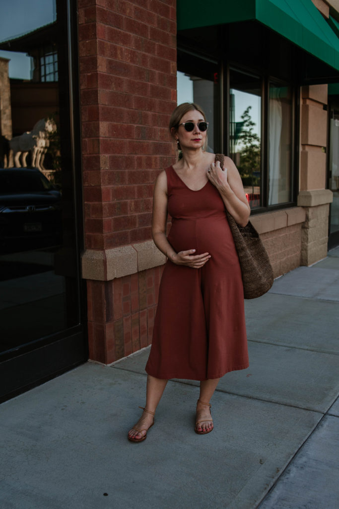 30 Days of Summer Style Day 23: Rust Colored Jumpsuit
