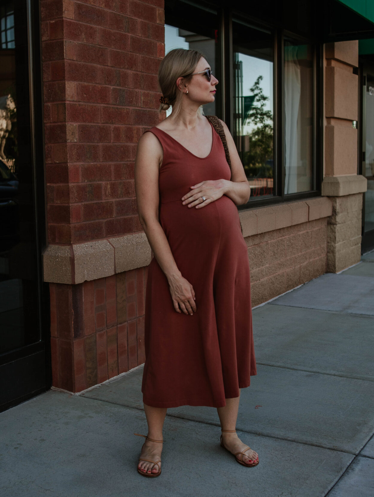 30 Days of Summer Style Day 23: Rust Colored Jumpsuit