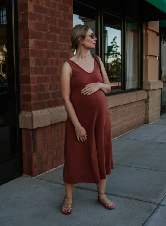 30 Days of Summer Style Day 23: Rust Colored Jumpsuit