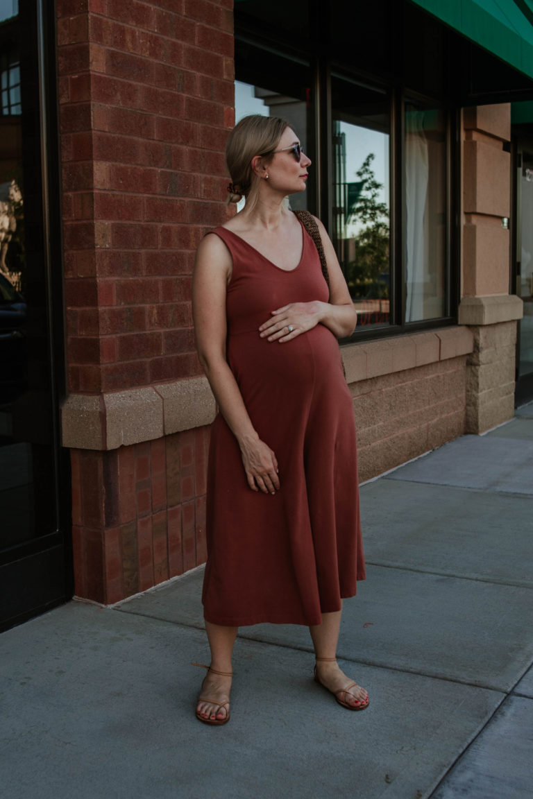 30 Days of Summer Style Day 23: Rust Colored Jumpsuit