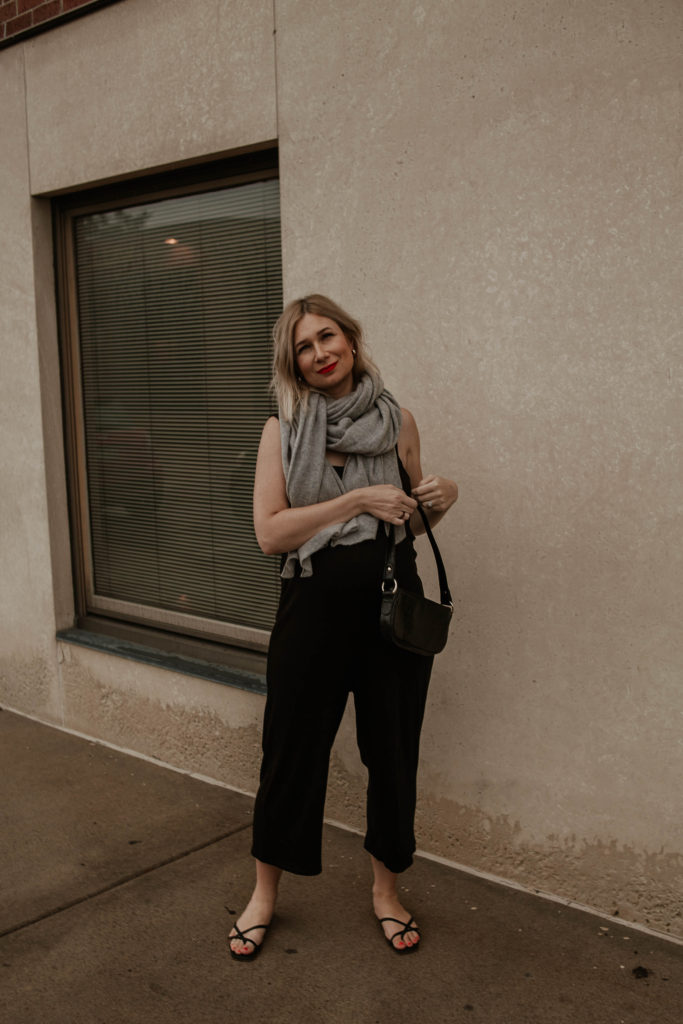 30 Days of Summer Style Day 24: black jumpsuit