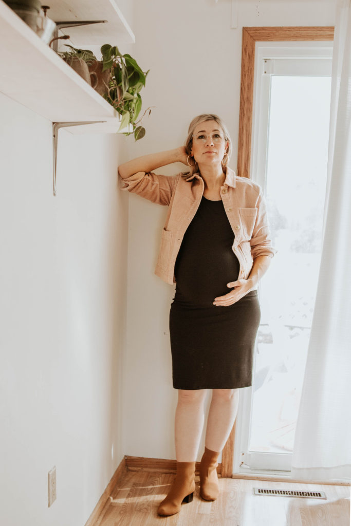 new in at everlane, corduroy jacket, fall corduroy, pink corduroy, pink jacket, blush jacket, chore jacket