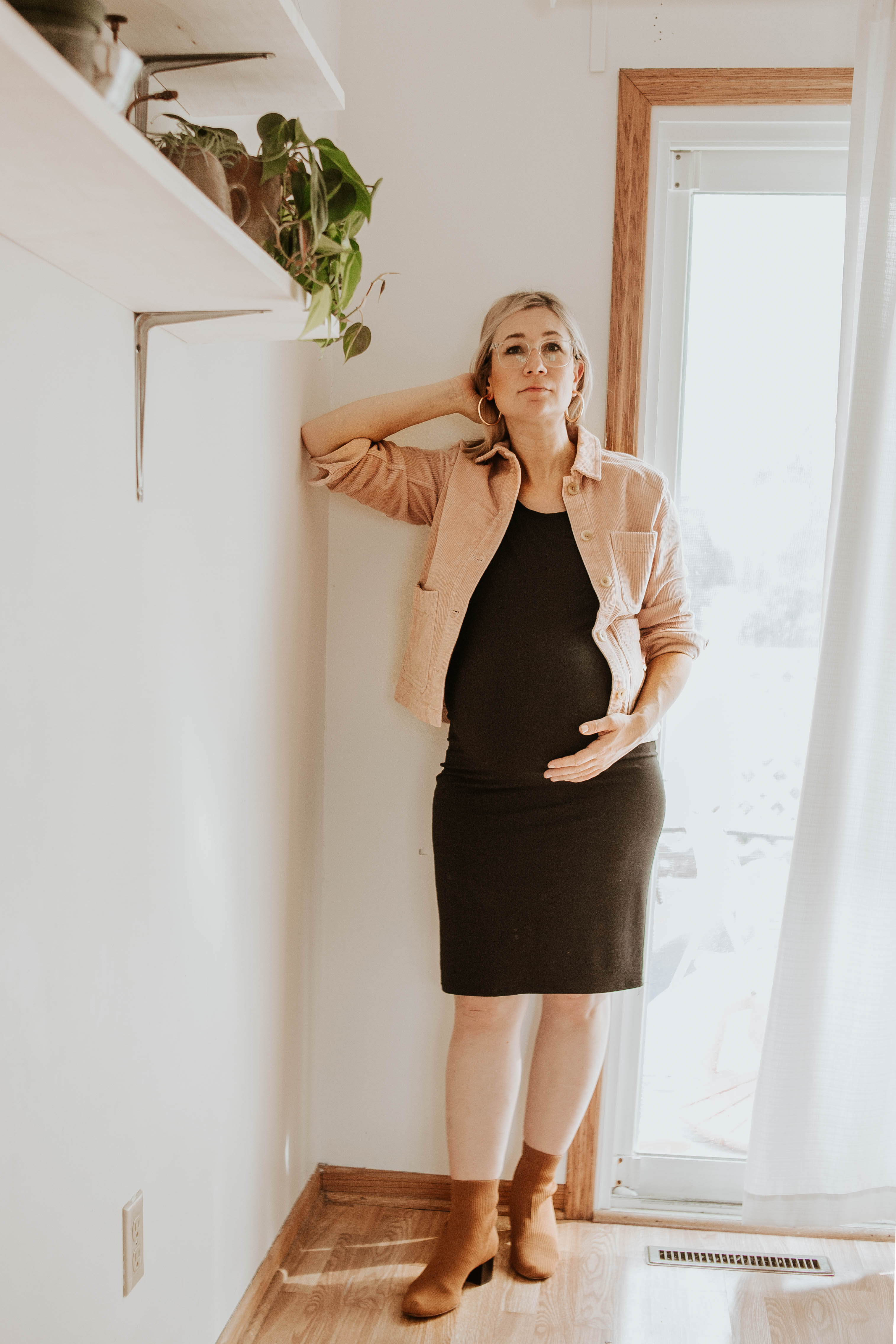 new in at everlane, corduroy jacket, fall corduroy, pink corduroy, pink jacket, blush jacket, chore jacket